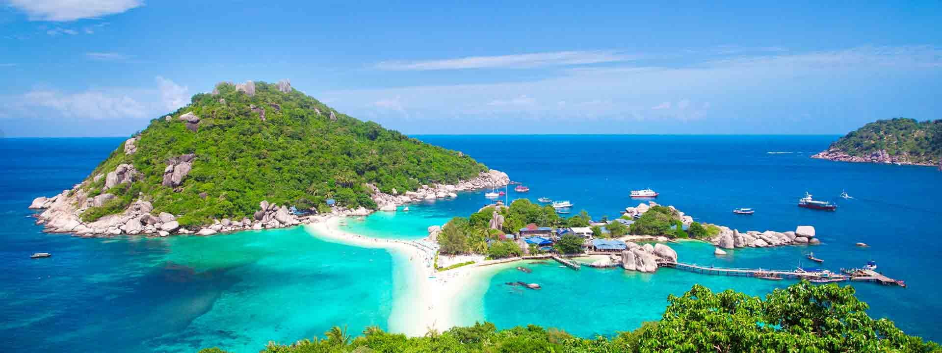 Thailand Reise buchen Strand von Koh Tao, Thailand