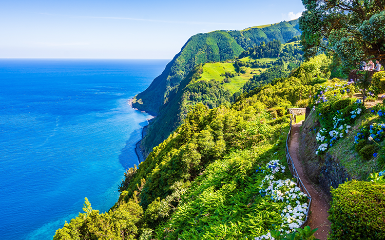 Ponta do Sossego Sao Miguel Azoren