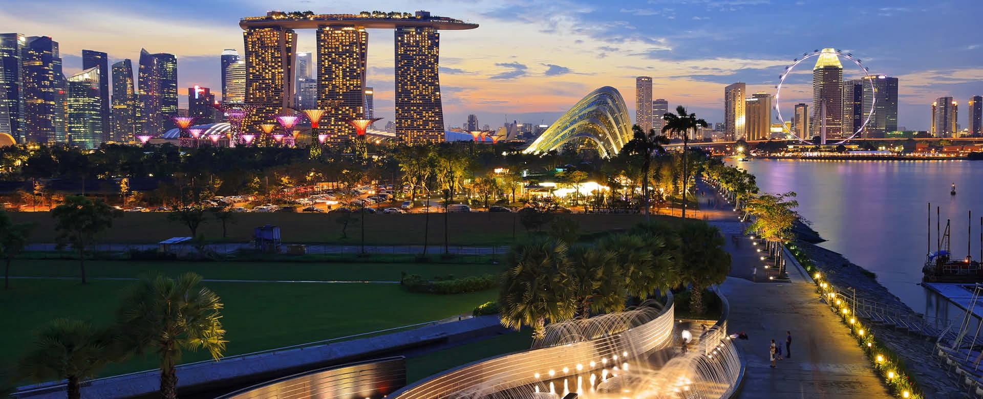 Singapur Skyline