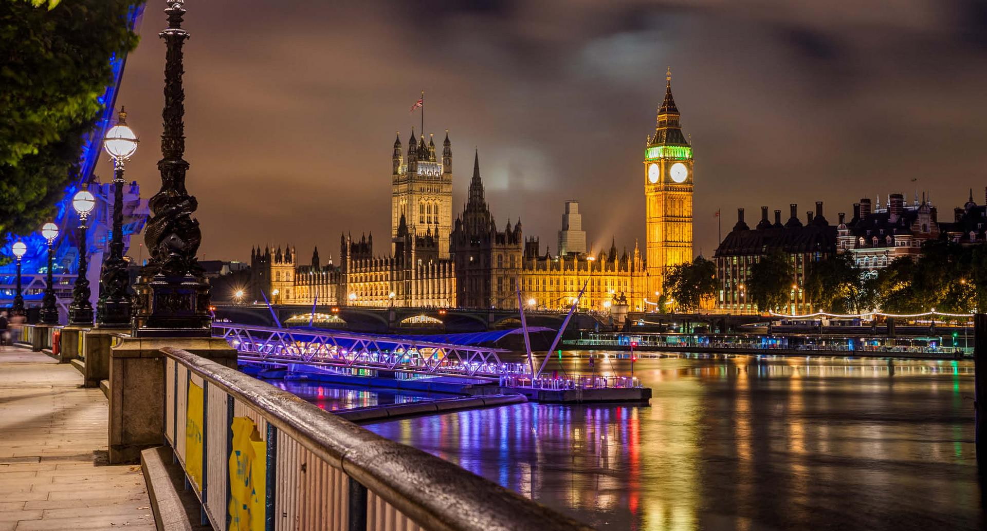 London Urlaub buchen Reisewelt_London_Bei Nacht