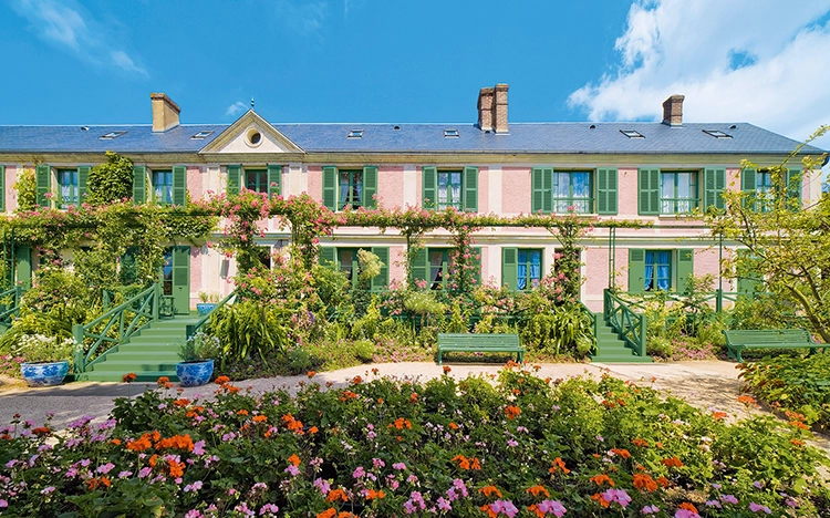 Haus von Claude Monet in Giverny