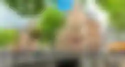 Grachten in Amsterdam mit Brücke und typischen Häusern bei einem Kurztrip