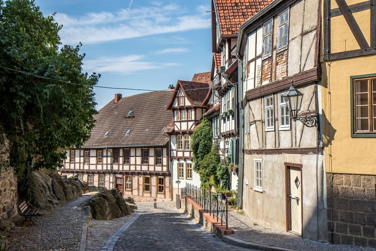 Historische Haeuser im Harz