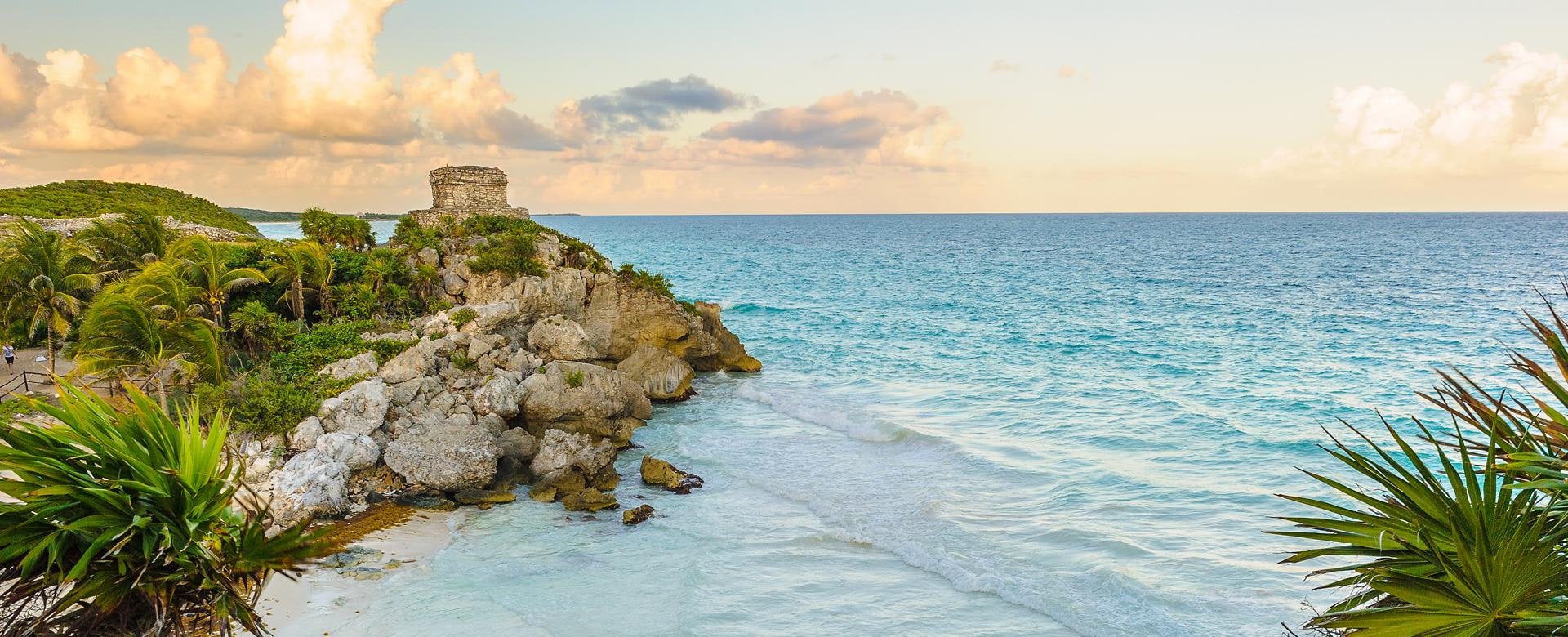 Mexiko, Tulum Strand