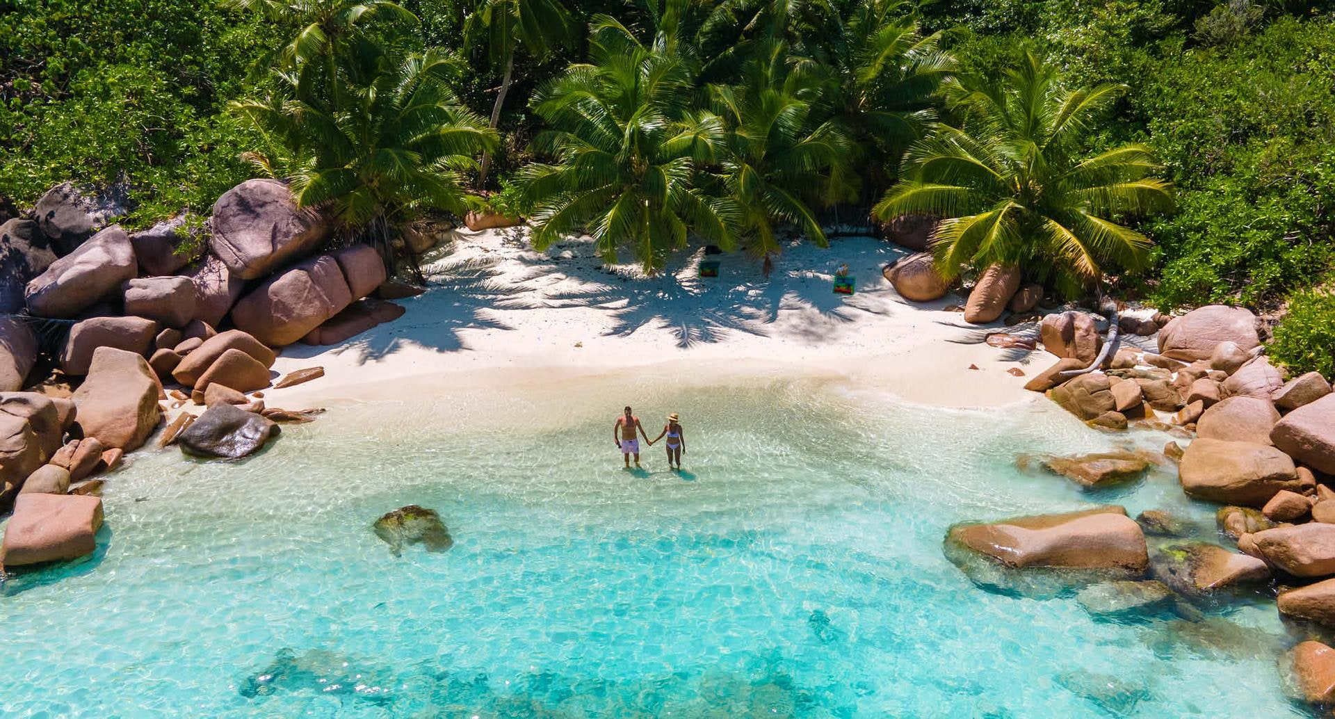 Seychellen Urlaub buchen Strand Seychellen