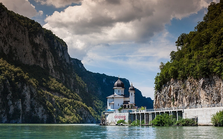 Donau in Serbien