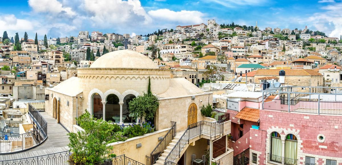 Stadt Panoramablick Nazareth