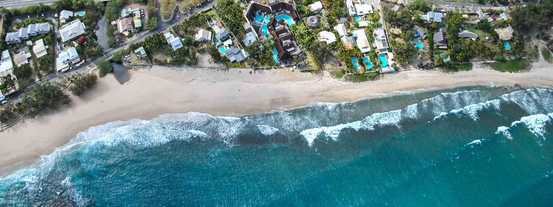 Strand von La Reunion