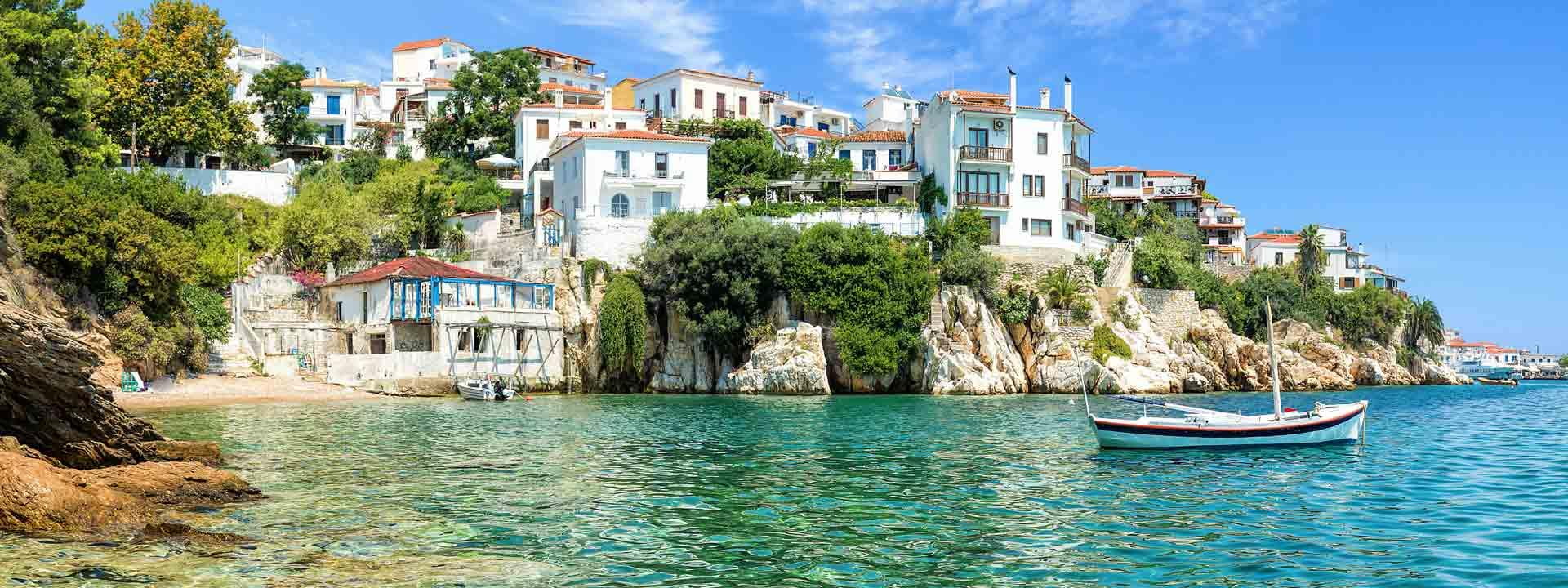 Skiathos alter Haften